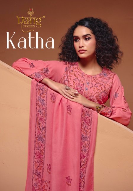Kathaa By Rangati Pure Pashmina Dress Materials